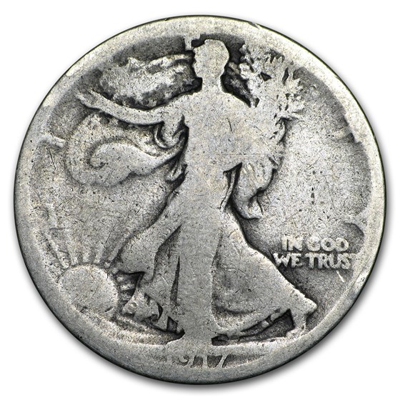 1917-S Rev Walking Liberty Half Dollar AG 1917-S Rev Walking Liberty Half Dollar AG